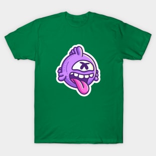 Cute Monster Head 3 T-Shirt